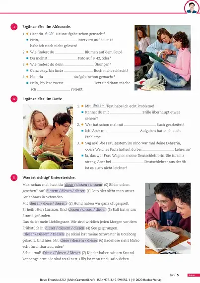 Beste Freunde A2/2. Mein Grammatikheft - фото 3