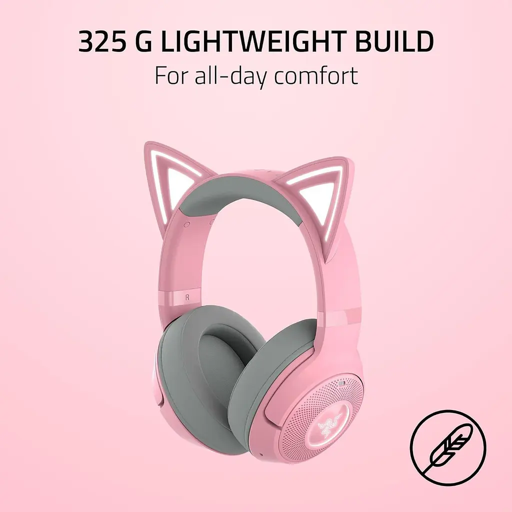 Ігрова гарнітура Razer Kraken Kitty V2 BT Quartz (RZ04-04860100-R3M1) - фото 9