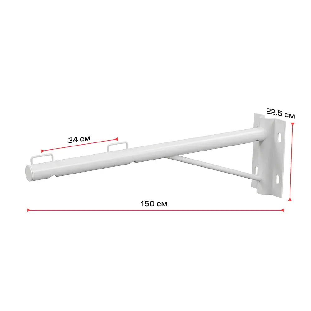 Кронштейн для відеокамери Light Vision VLC-07BR/1.5M CORNER настінний монтаж / на стовп (75-00317) - фото 3