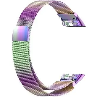 Ремінець DK для Honor Band 6 / 7 Metal Milanese Loop Magnetic (012956) (chameleon) - фото 2