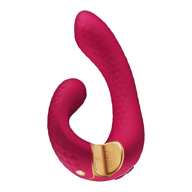 Вібратор Shunga - Miyo Intimate Massager, 18.5х3.8 см малиновий