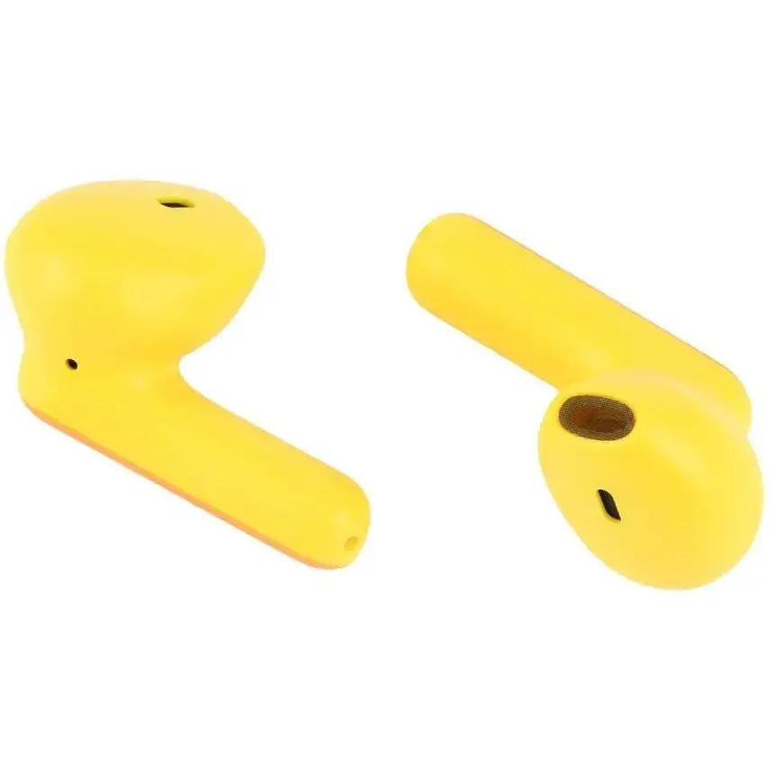 Бездротові навушники XO G6 TWS Type C Bluetooth V5.1 35/400mAh 5h Yellow - фото 4