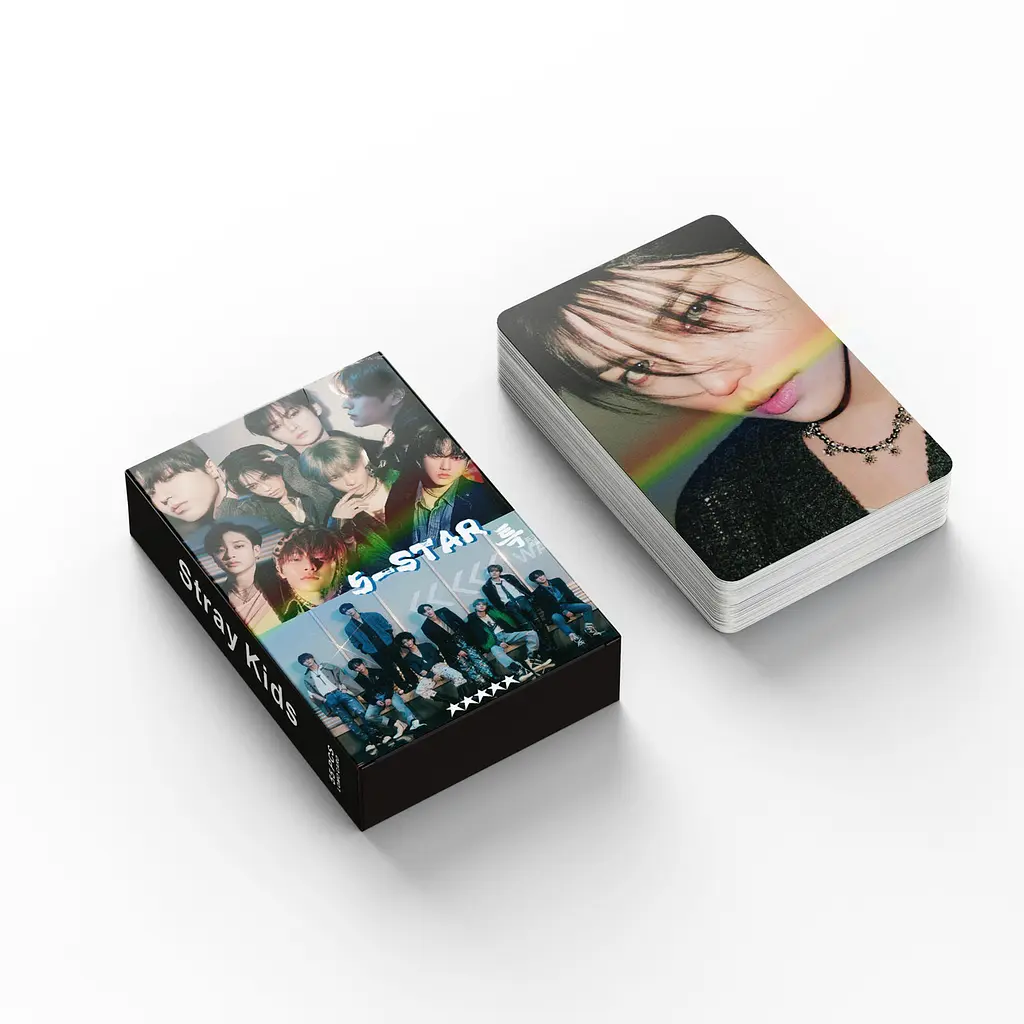 Ломо Карти Lomo Card China Stray Kids / SKZ Стрей Кідс голографічні СС C SK 33 - фото 4