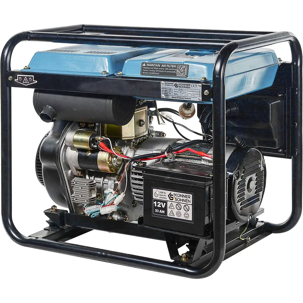 Генератор дизельний Konner&Sohnen KS 8100HDE-1/3 ATSR [117111] - фото 6