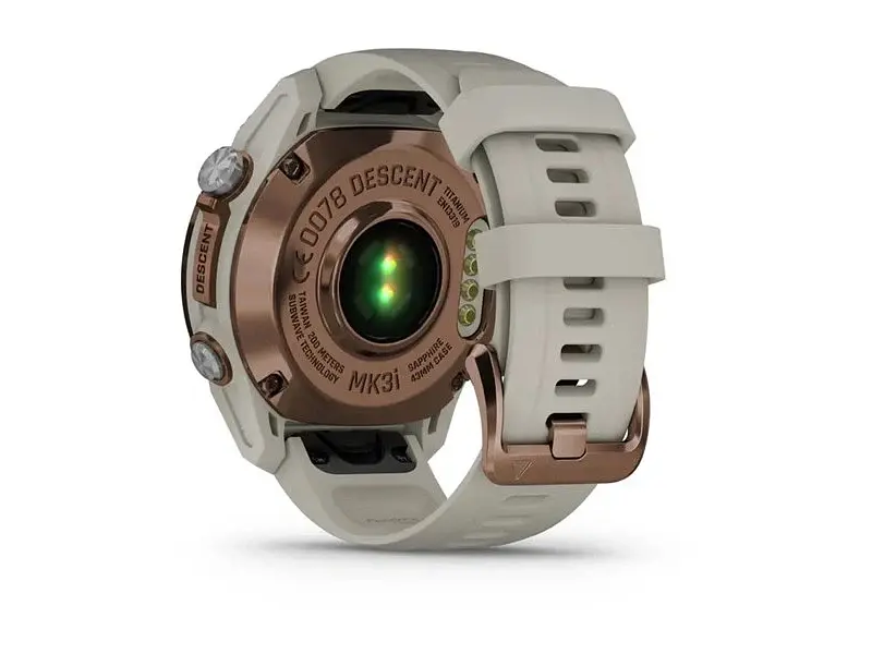 Спортивний годинник Garmin Descent Mk3i – 43 mm Bronze PVD Titanium with French Gray Silicone Band (010-02753-13/14) - фото 5