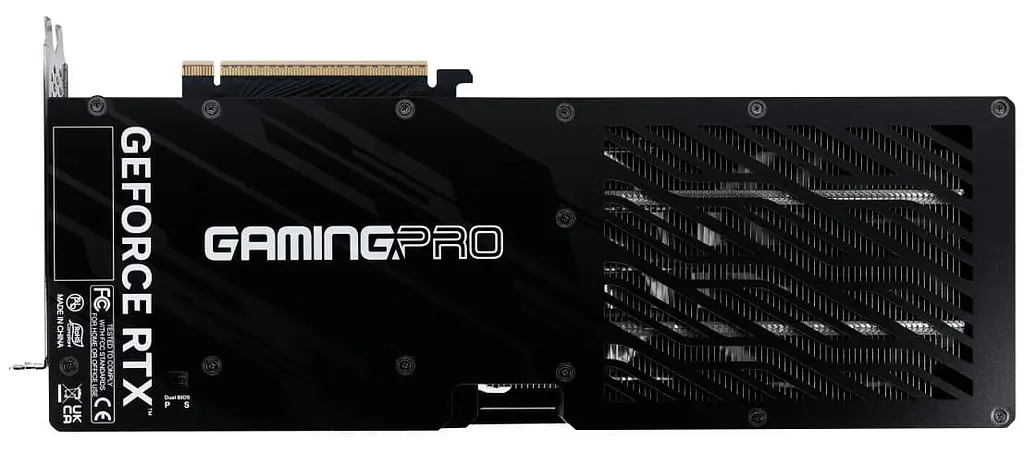 Видеокарта Palit RTX 5080 16Gb GamingPro OC (NE75080S19T2-GB2031A) (GDDR7, 256 bit, PCI-E v5.0 x16) - фото 5