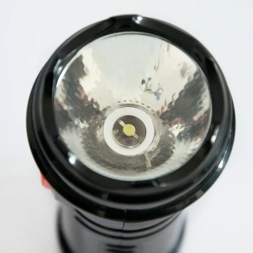 Фонарь ручной Gold Kama 1W, аккумуляторный, LED, с адаптером для зарядки, чёрный - фото 6