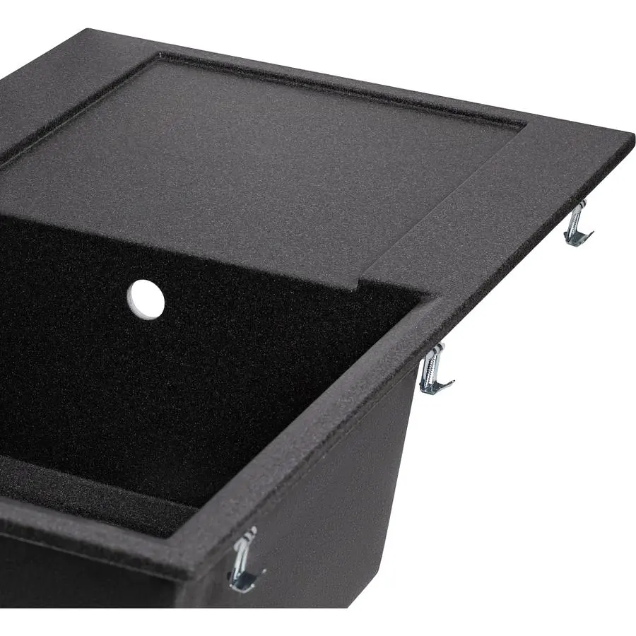Кухонна мийка Lidz 790x495/230 GRF-13 графіт (LIDZGRF13790495230) - фото 3