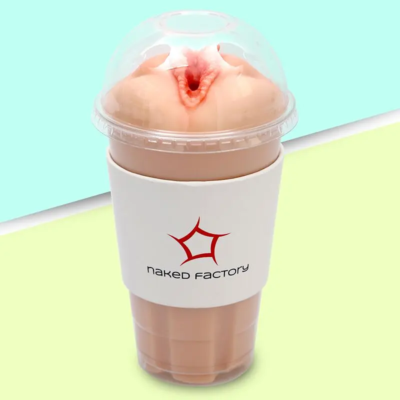 Мастурбатор-вагіна Naked Factory Cup Sleeve V-3, наскрізний - фото 8