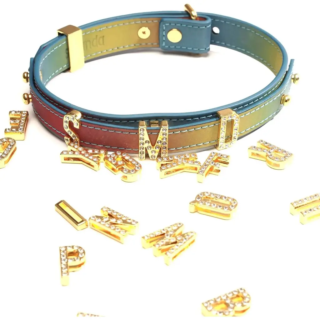 Нашийник Lockink Multi-Color DIY Alphabet Collar - фото 2
