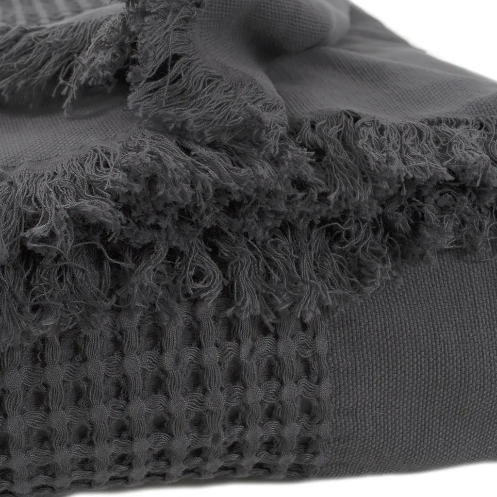Покрывало Lotus Home - Egi антрацит 240x260 - фото 4