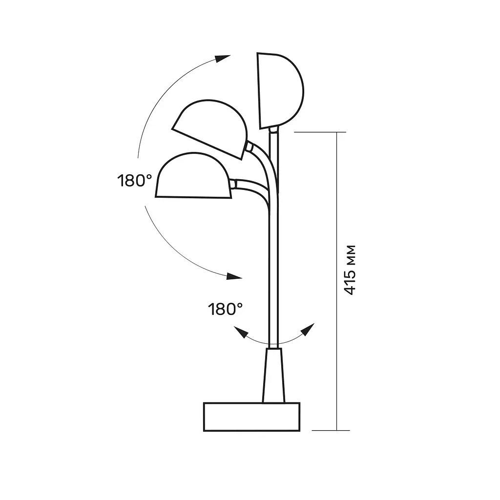 LED лампа настiльна з акумулятором Titanium TLTF-012W 7W 3000-6000K біла (TLTF-012W) - фото 2
