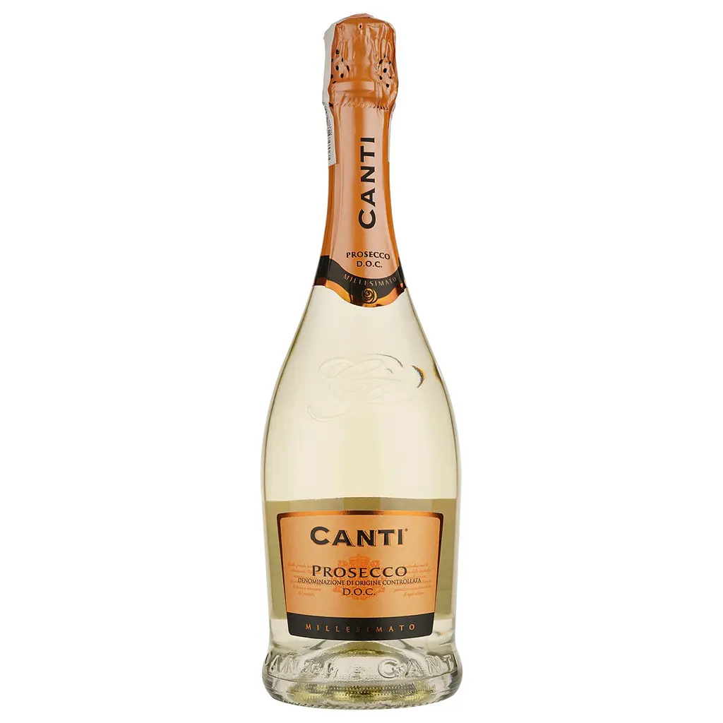 Набір вино ігристе Canti Prosecco Millesimato 0.75 л + вино ігристе Canti Prosecco Millesimato 0.2 л - фото 2