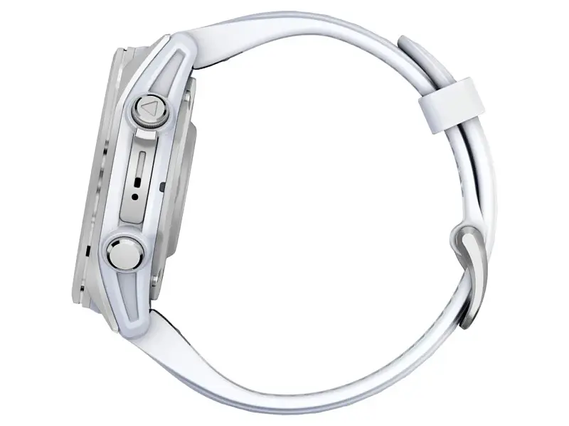 Спортивний годинник Garmin Fenix 8 43mm AMOLED Silver with Whitestone Silicone Band (010-02903-00) - фото 9