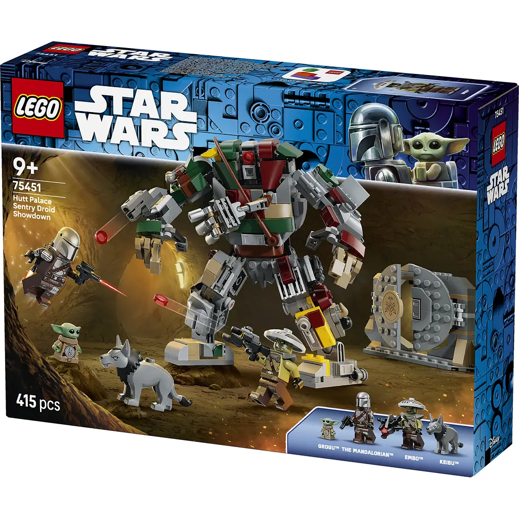Конструктор LEGO Star Wars Сутичка дроїдів-охоронців у палаці Хатта 415 ел. (75451) - фото 4
