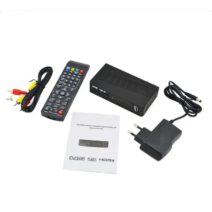Цифровий ефірний тюнер UKC DVB-T2 0967 з підтримкою wi-fi адаптера з екраном - фото 4