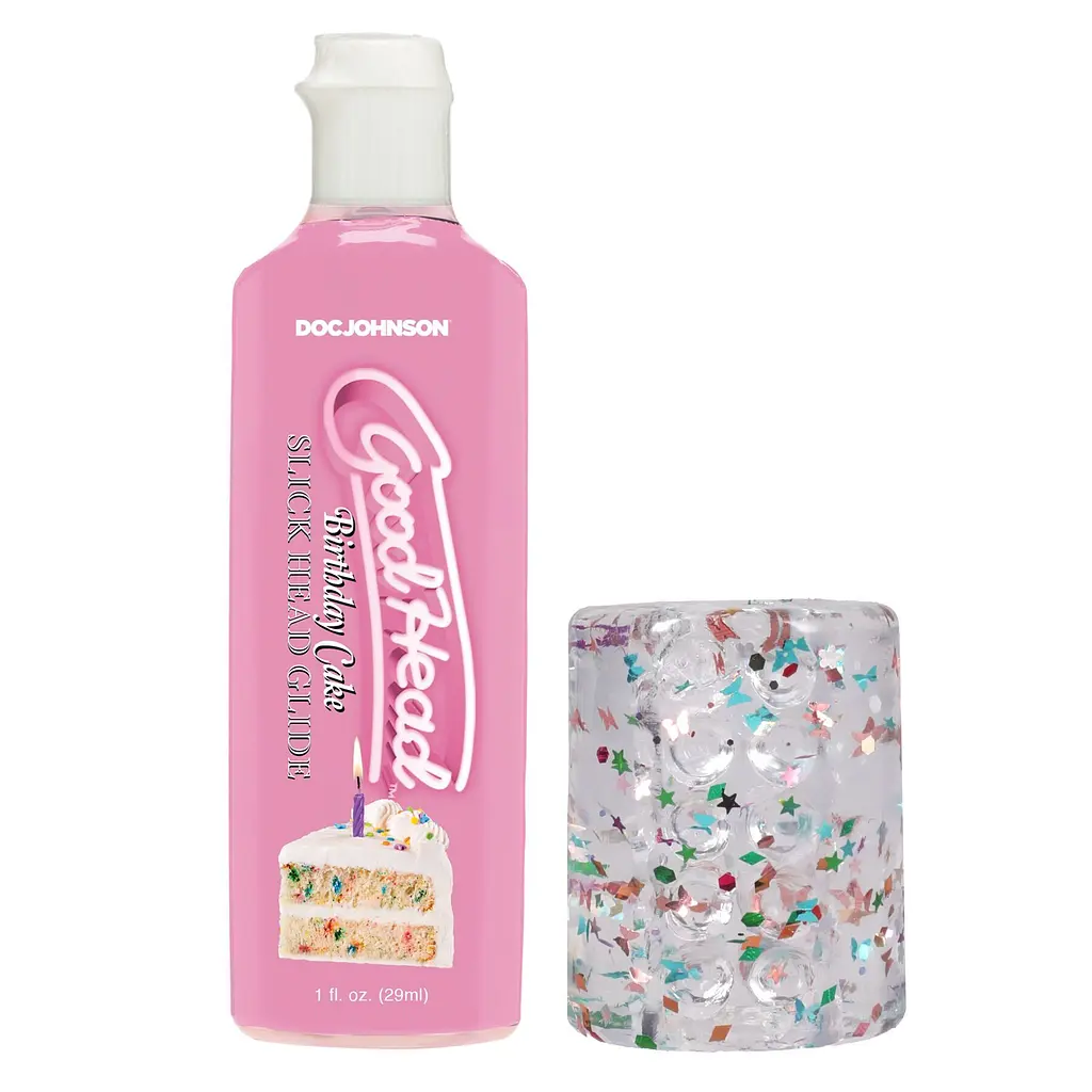 Набір Doc Johnson для мінету на день народження GoodHead Birthday Blowjob Kit