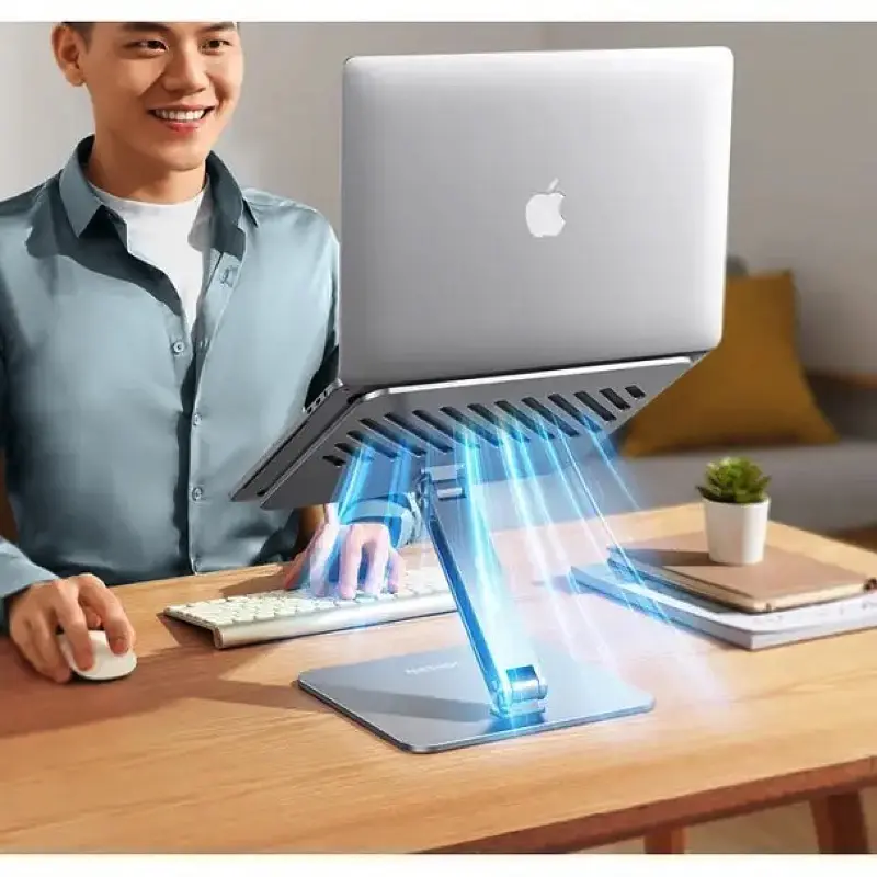 Підставка для ноутбука UGREEN LP339 Adjustable Laptop Stand (Silver)(UGR-40291) (UGR-40291) - фото 4