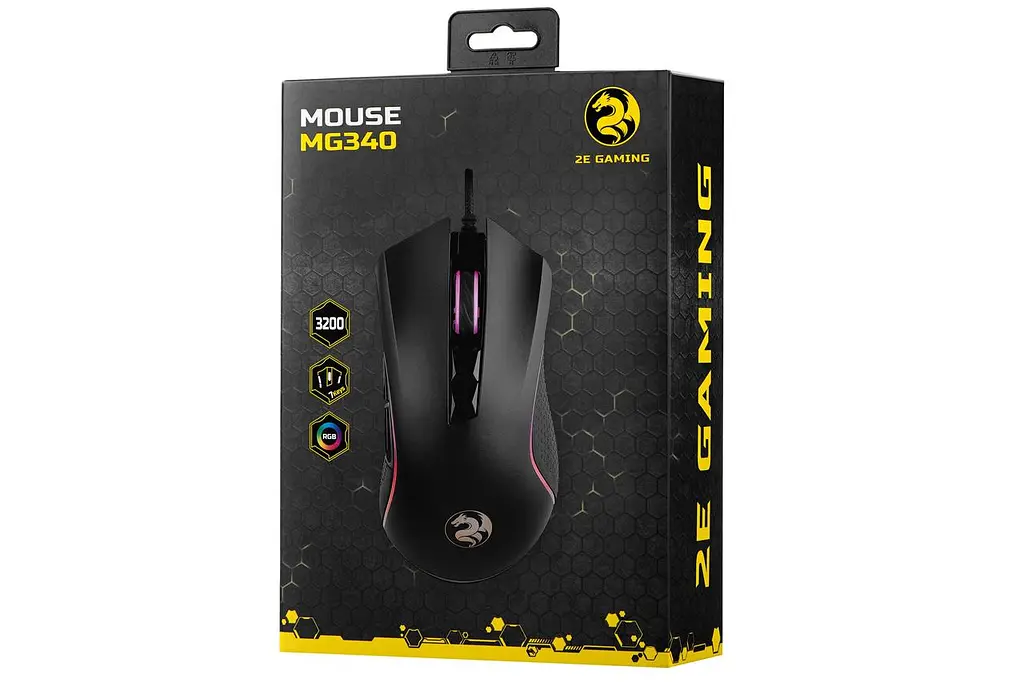 USB миша 2E GAMING MG340 RGB black (2E-MG340UB) UA - фото 5