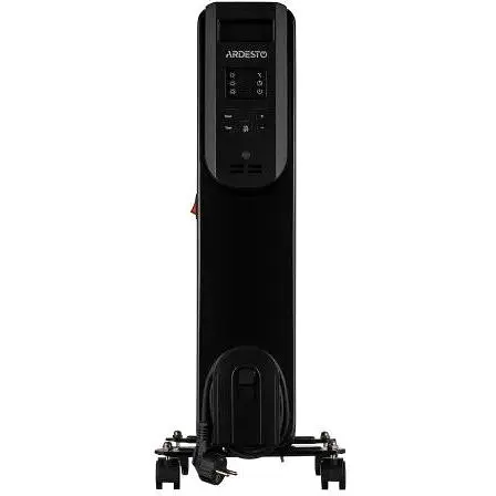 Масляний радіатор Ardesto 2.5 кВт площа обігріву 25 кв.м чорний підлоговий 11 секцій (OFH-E11X2) - фото 2