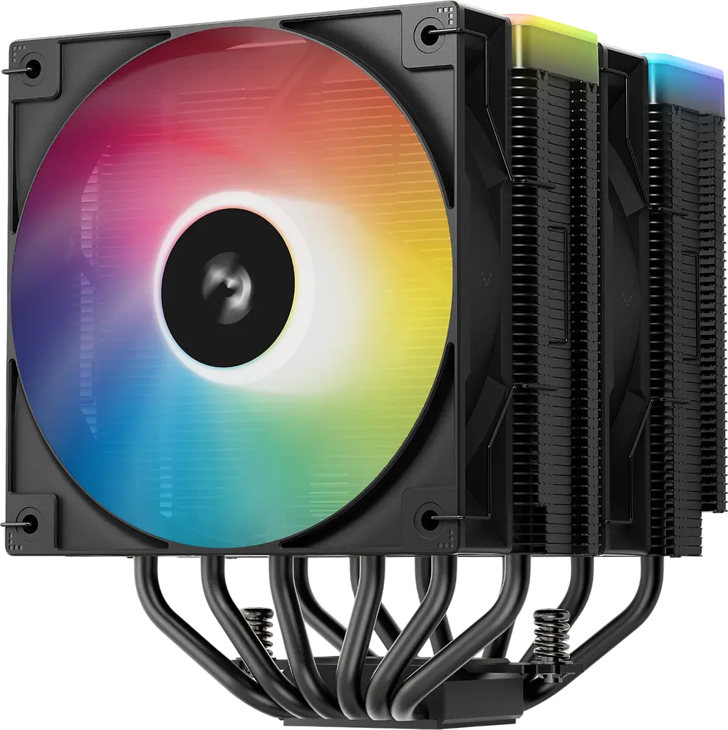 Повітряне охолодження DeepCool AG620 V2 ARGB Black (R-AG620-BKAMMN-GJD) - фото 2