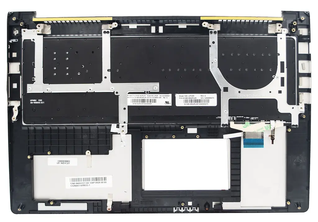Клавіатура Asus UX51V UX51VZ коричнева/металік в корпусі підсвітка Original PRC (13GNWO1AM033-1) - фото 2