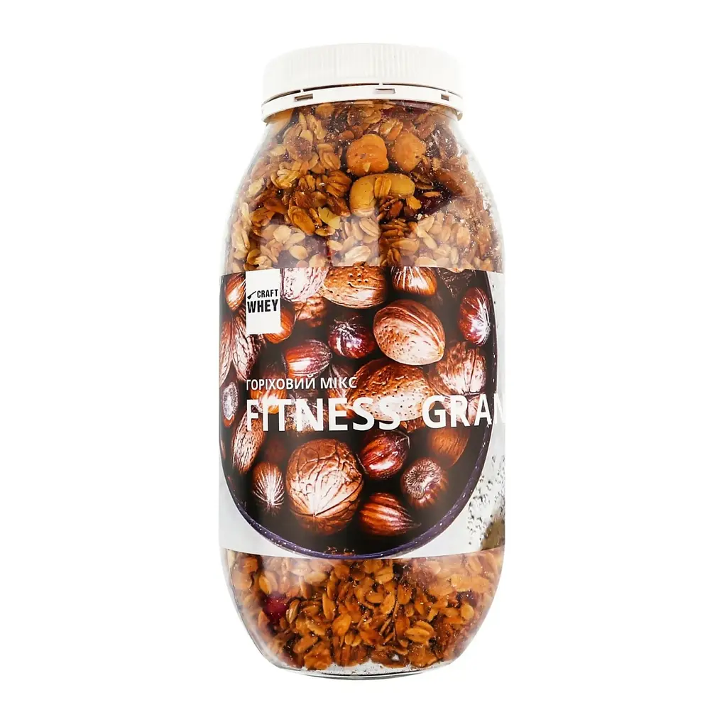 Гранола Fitness Granola - 450г Мікс горіхів