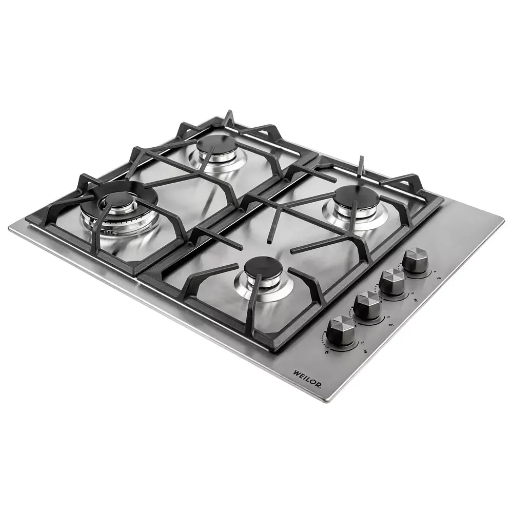 Поверхность газовая на металле Weilor GM W 634 SS - фото 3