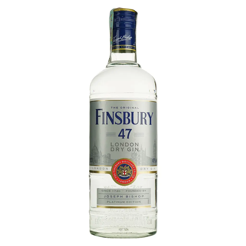 Уцінка. Джин Finsbury Platinum London Dry Gin 47% 0.7 л  - фото 2