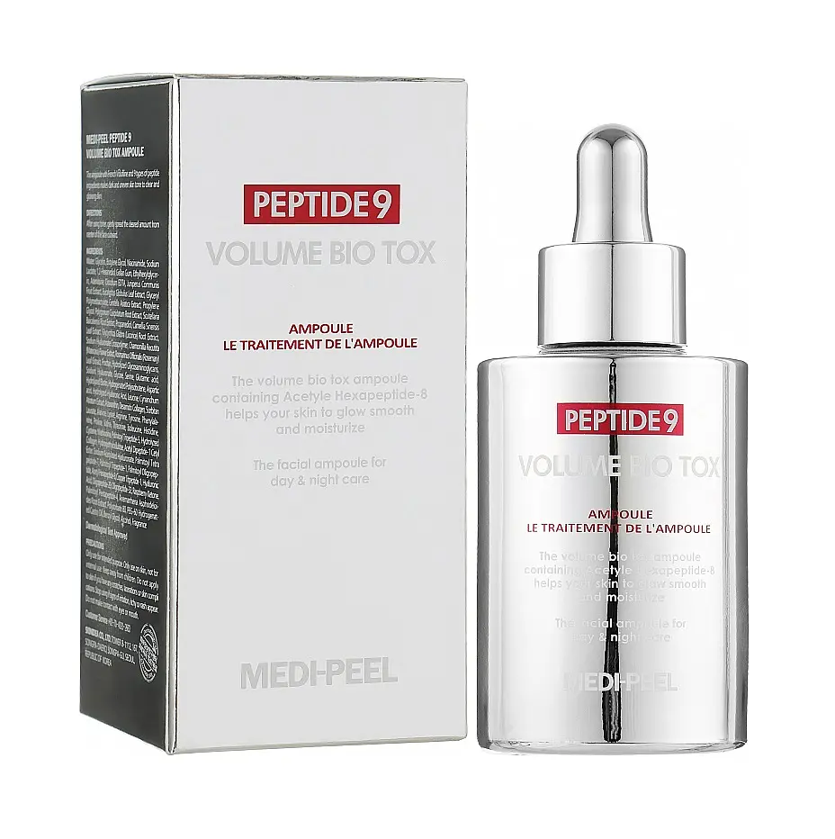 Сыворотка для лица Peptide 9 Volume Bio Tox Ampoule Medi Peel 100 мл - фото 2