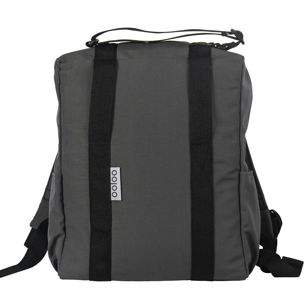 Рюкзак-антикрадій OOLOO Кенгуру mini 40x30x12 см, темно-сірий 657/497  - фото 4