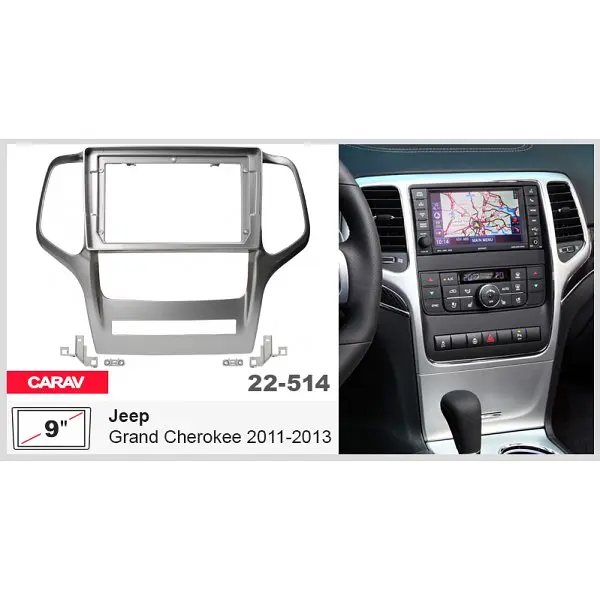 Переходная рамка Jeep Grand Cherokee Carav 22-514 - фото 4