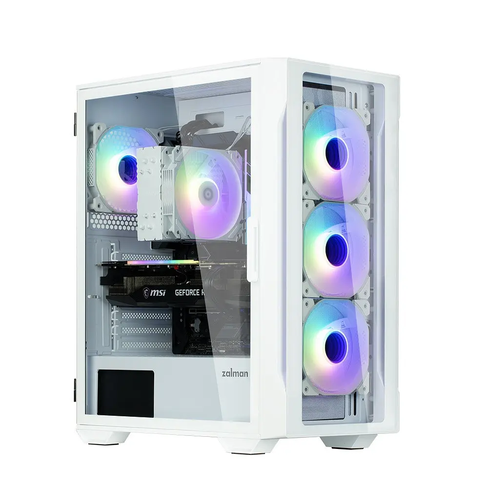 Корпус Zalman i3 Neo TG Білий без БЖ - фото 4