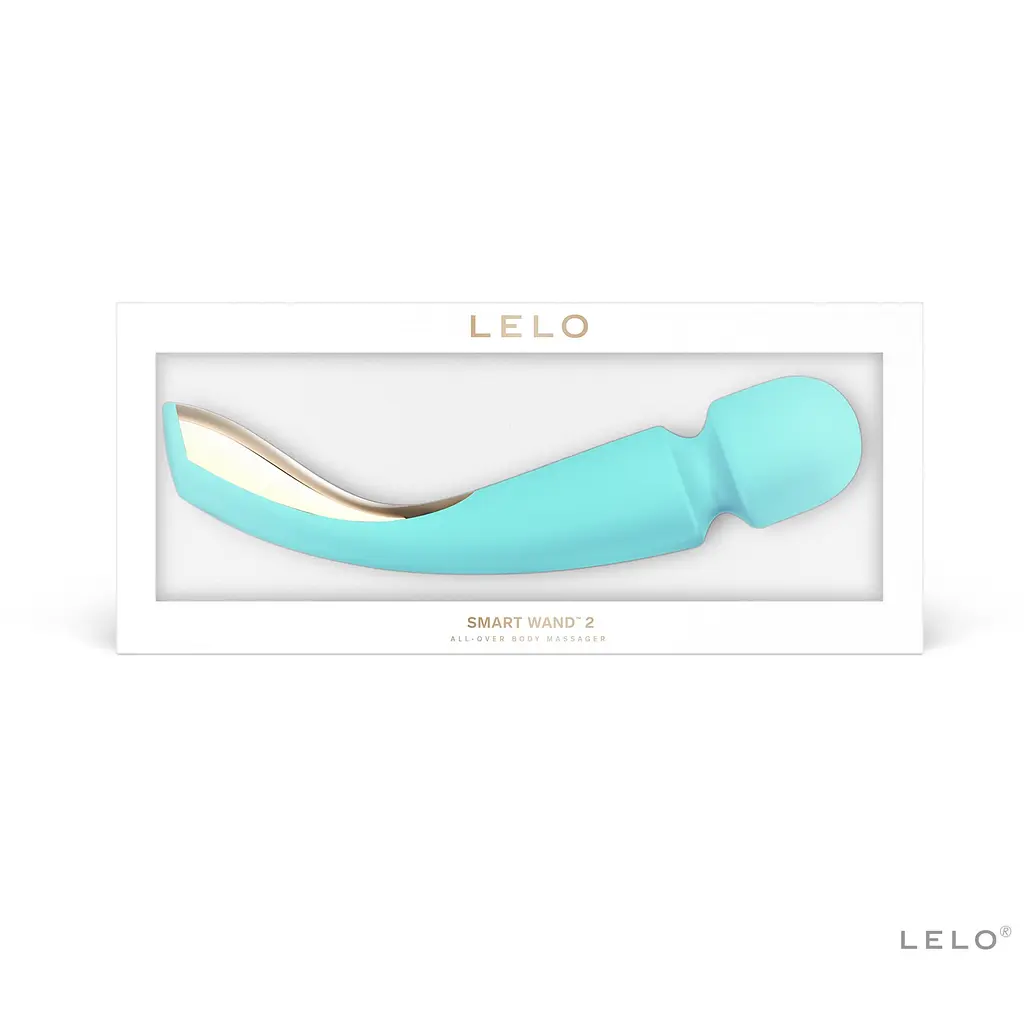 Вібромасажер LELO Smart Wand 2 Large Aqua - фото 2