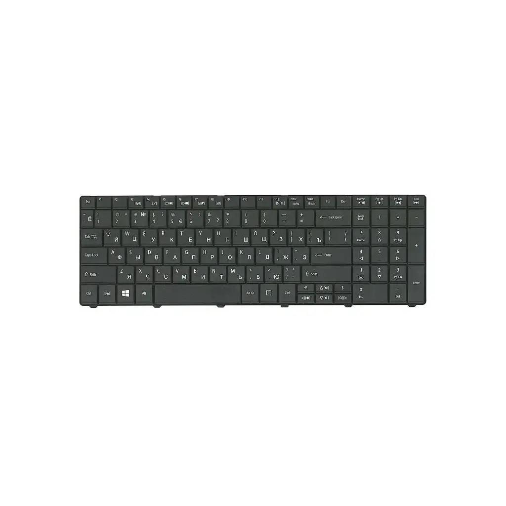 Клавіатура ноутбука Acer Aspire (E1-521/E1-531/E1-571) Series черная RU (A43029)