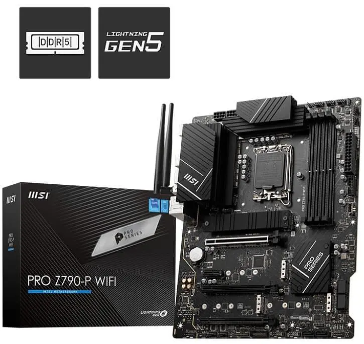 Материнська плата MSI PRO Z790-P WIFI (PRO Z790-P WIFI) (Socket 1700, Intel Z790, ATX) Б/в - фото 5