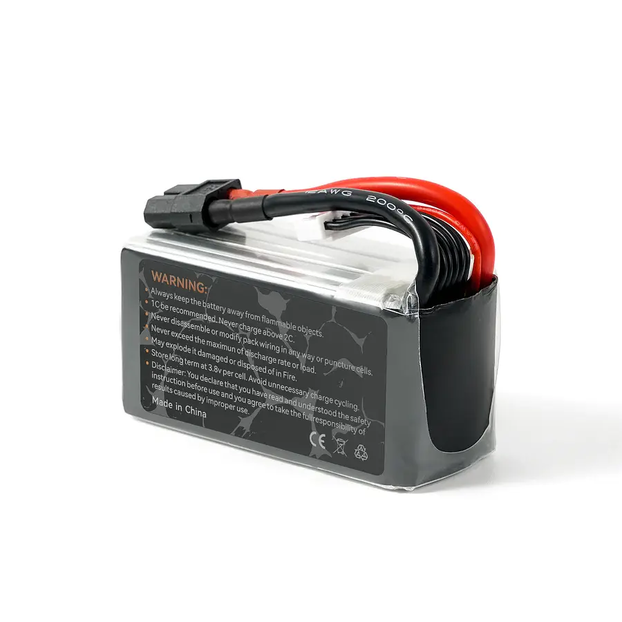 Акумулятор BetaFPV LAVA 6S 1100mAh LiPo – 6s батарея для Cinewoop дронів - фото 2