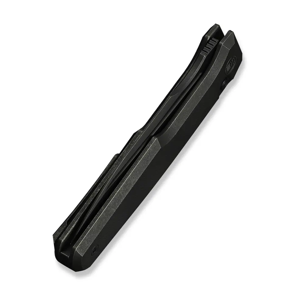 Ніж складаний туристичний Weknife Dressytak (8.6 см) Bohler M390 / Titanium чорний - фото 6