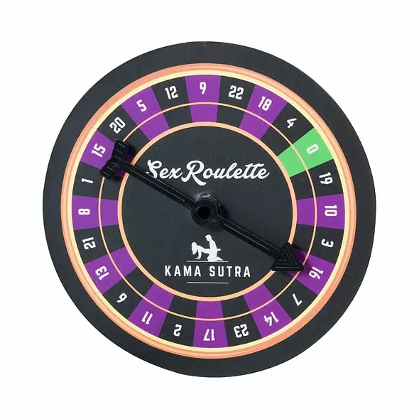 Еротична гра Tease Please Sex Roulette Kamasutra (фіолетовий) - фото 7
