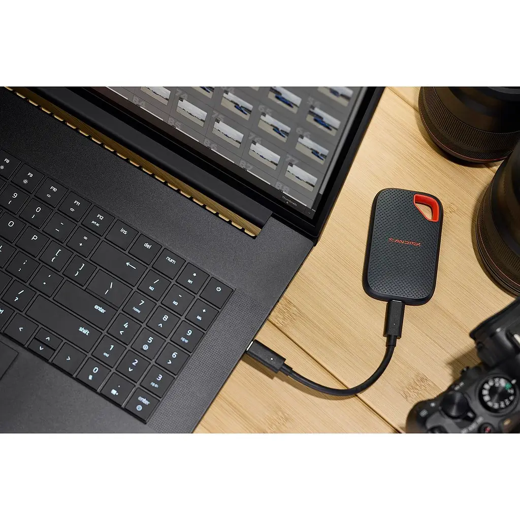 Внешний SSD накопитель SanDisk Extreme Portable V3 1TB (SDSSDE70-1T00-G25) [163828] - фото 2