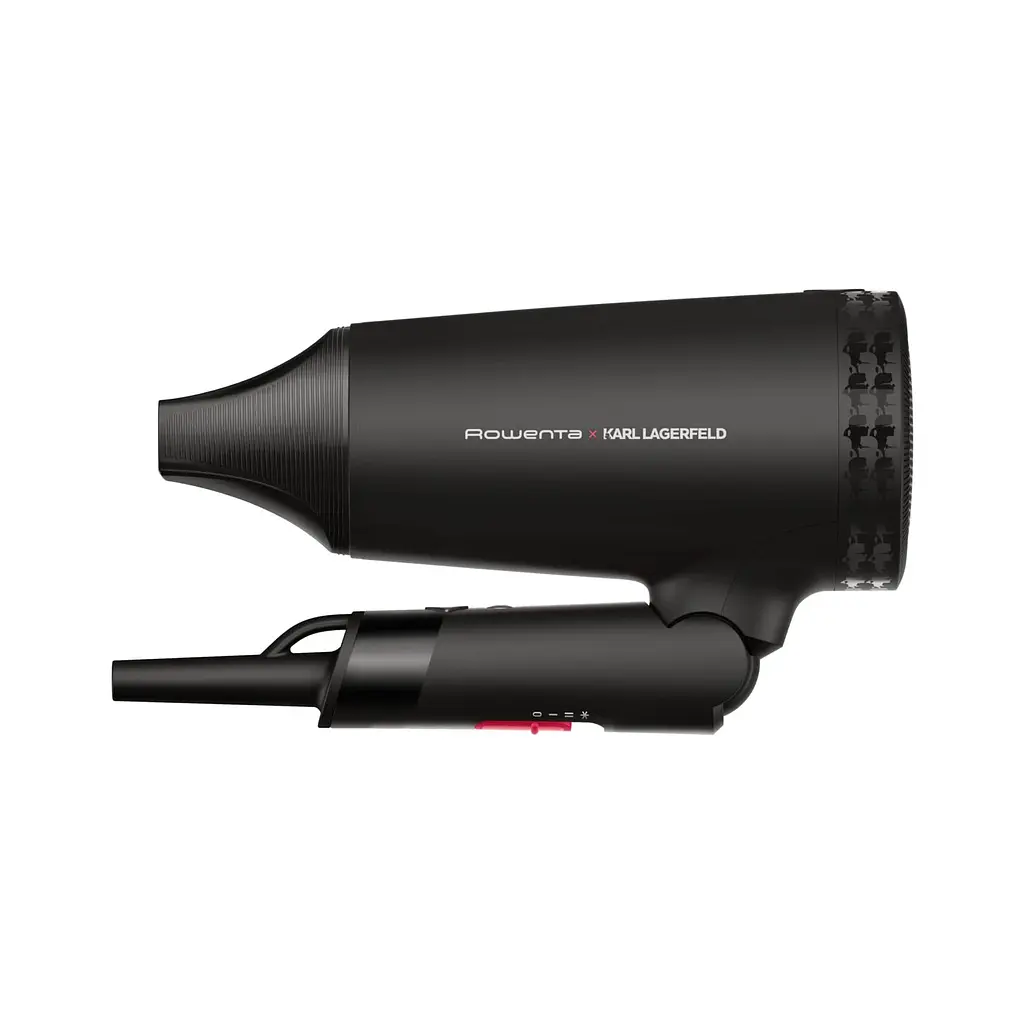 Фен Rowenta Karl Lagerfeld Express Style CV184LF0 дорожный черный - фото 3