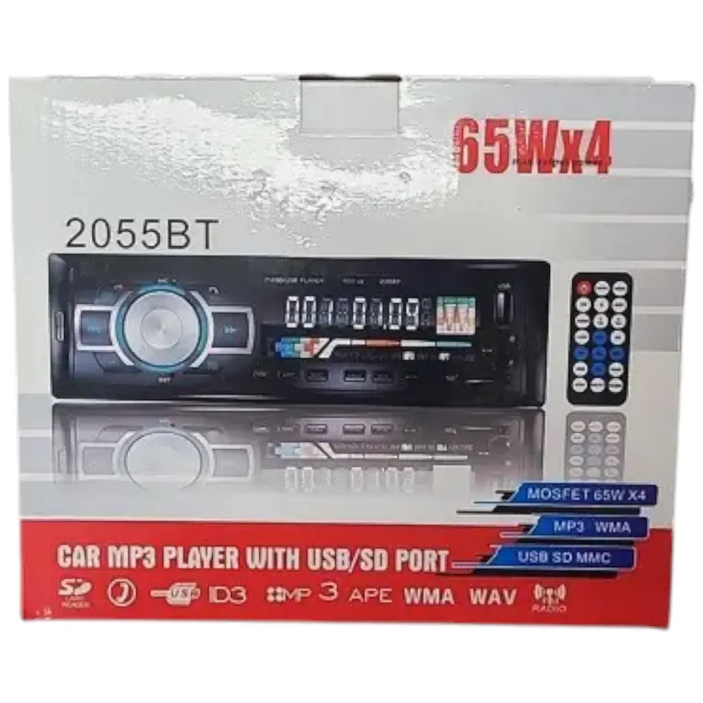 Автомагнітола RGB Technology MP3 2055BT ISO+BT автомобільна магнітола чорна - фото 6
