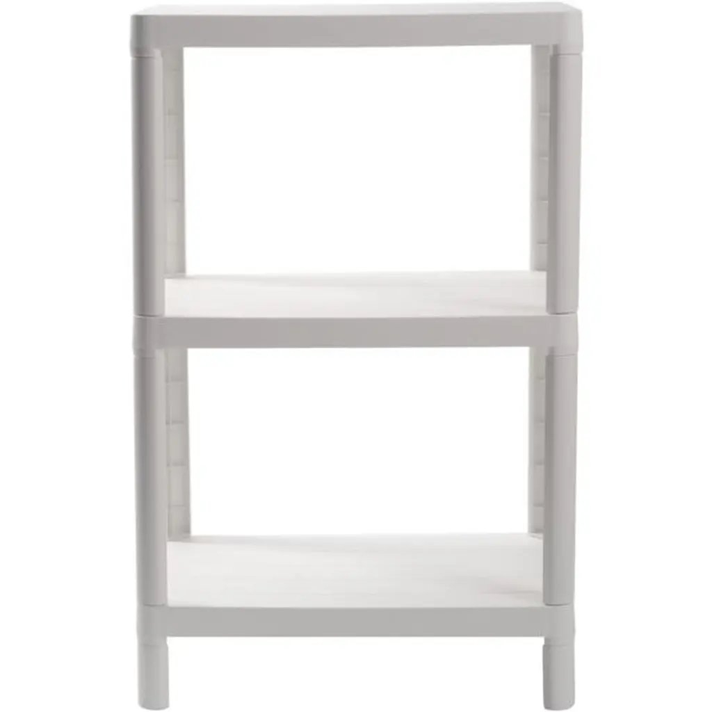 Этажерка Violet House Olympic 3-х ярусная белая (6031 Olympic 3 пол. WHITE 27*42*67 см) - фото 2