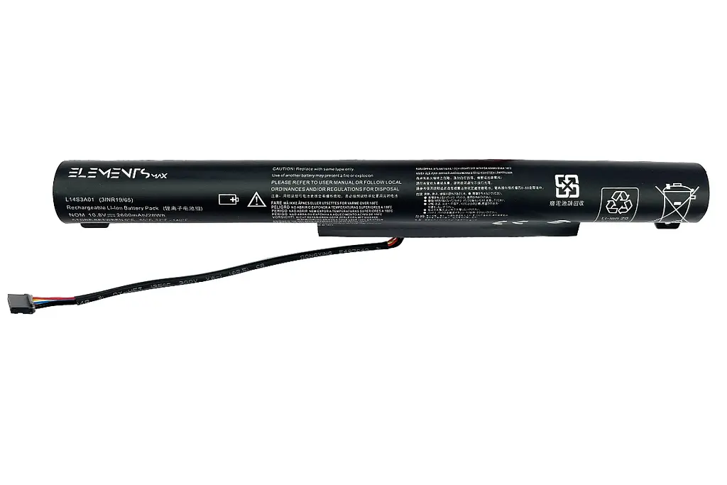 Акумулятор для Lenovo IdeaPad 100-15IBY 100-15IBD 10.8V 2600Ah (L14S3A01-3S1P-2600) - фото 2