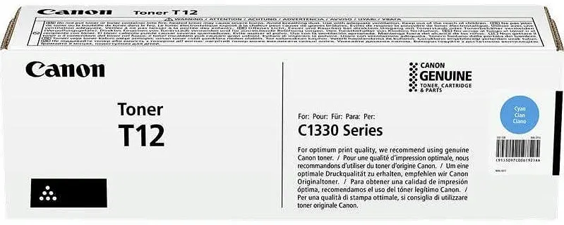 Картридж Canon T12 i-SENSYS XC1333 Series 5400 Стр. Cyan teh0018672 - фото 2
