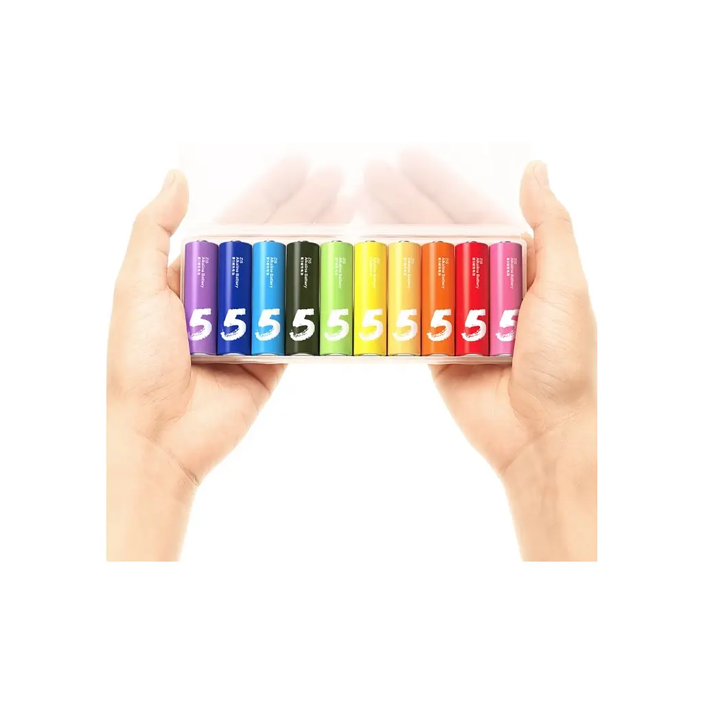 Батарейка ZMI RAINBOW ALKALINE * 10 (AA501) - фото 3