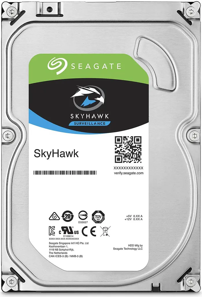 Жорсткий диск 4TB 3.5" 256MB SATA SkyHawk Seagate teh0013506 - фото 2