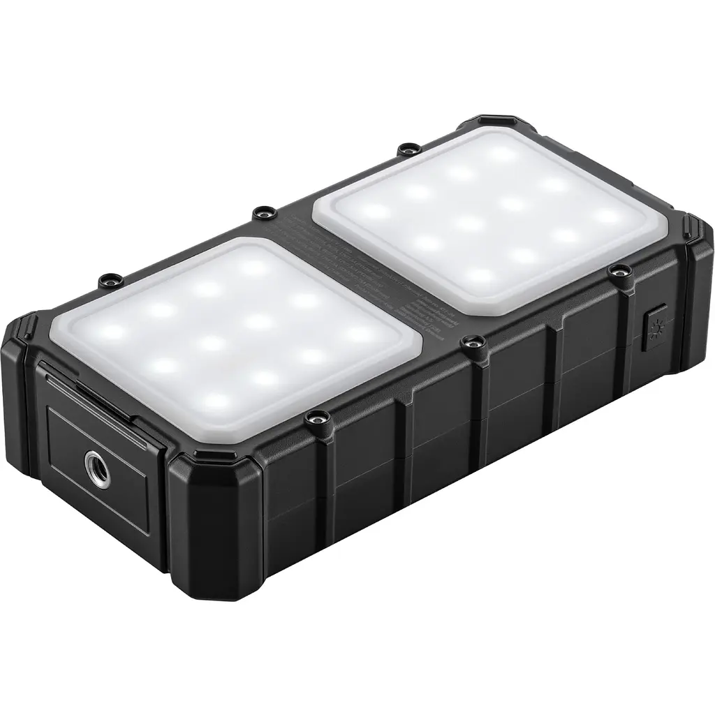 УМБ сонячна Sandberg 20000mAh 22,5W PD Solar Powerbank CampLED, USB-A,2xUSB-C In/Out, Powerful light - фото 6