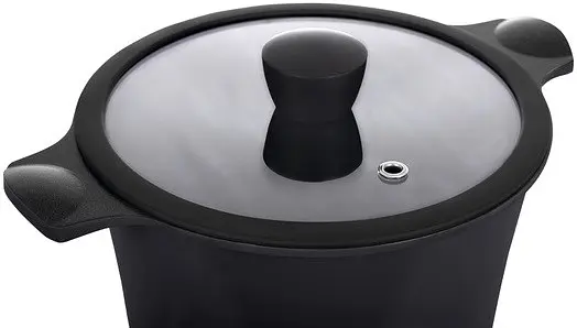Каструля Ringel Zitrone Zitrone Black 4.2 л 24 см (RG-2108-24BL) - фото 5