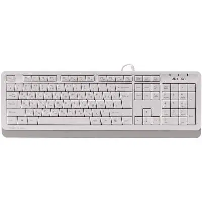 Клавіатура A4Tech FKS10 USB White (4711421963534)